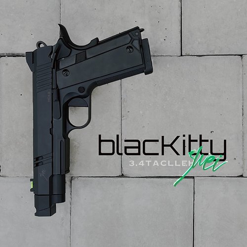 co2ガスガン Black Kitty スペアマガジン付き co2ガスガン Black Kitty