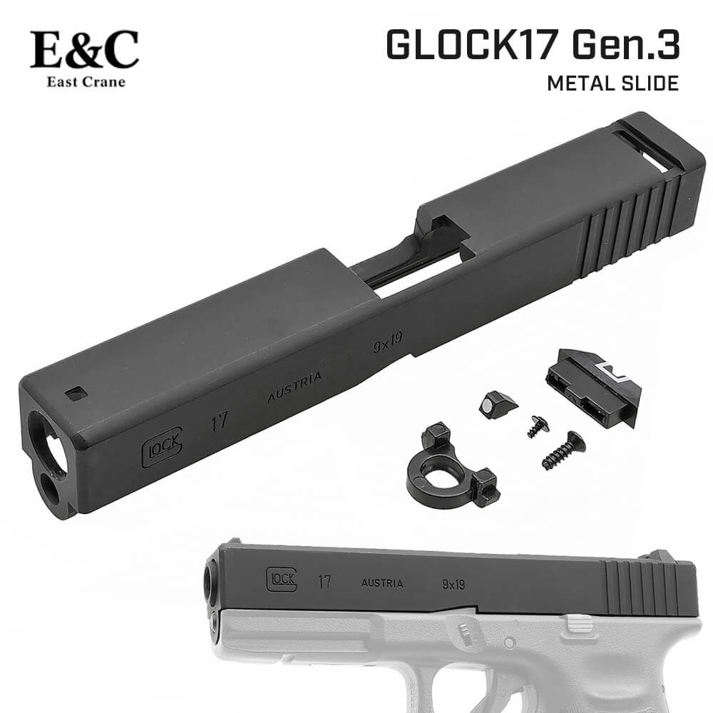 楽天市場】【 E&C 製 】GBB グロック17 Gen3 対応 メタルスライド