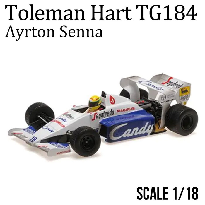 楽天市場】ミニカー 1/18 トールマン ハート TG184 アイルトン・セナ