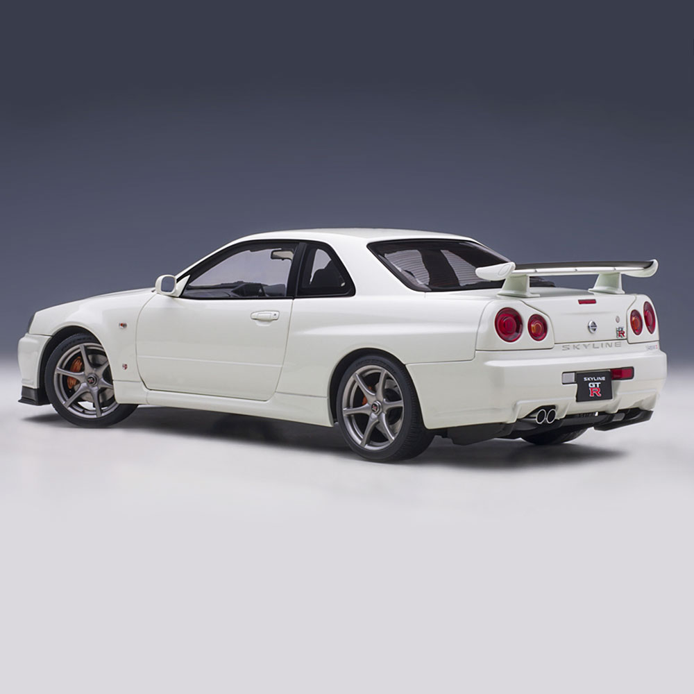 楽天市場】ミニカー 1/18 日産 スカイライン GT-R R34 Vスペック II