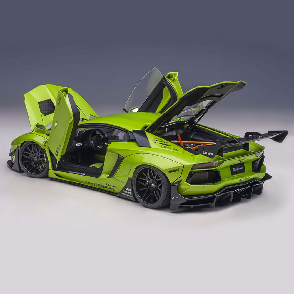 楽天市場】ミニカー 1/18 ランボルギーニ アヴェンタドール リミテッド