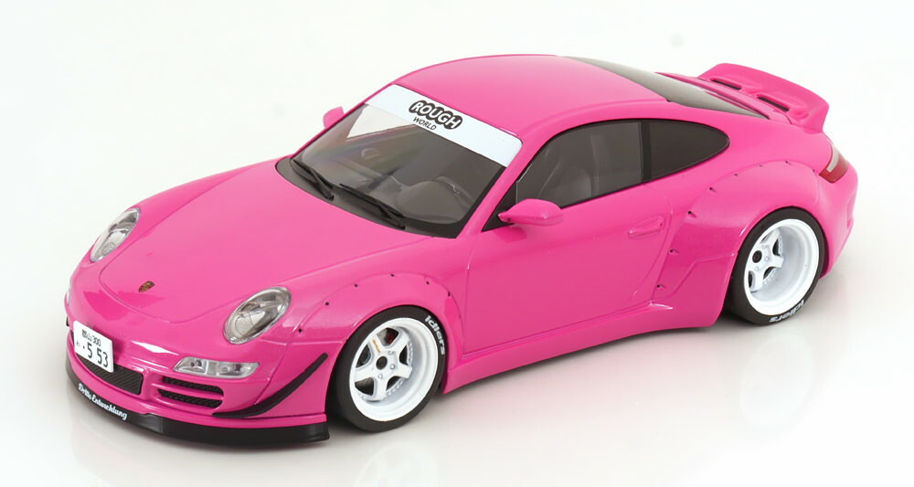 楽天市場】イクソ 1/18 ポルシェ 911/997 RWB ピンクメタリックIxo 1