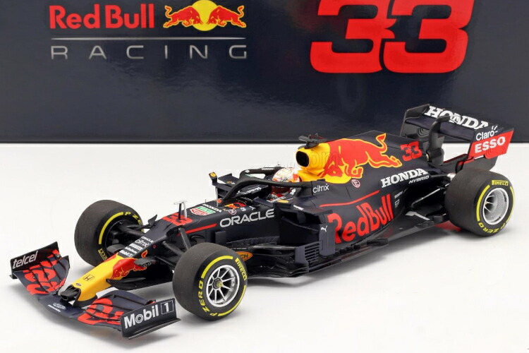 楽天市場】ミニチャンプス 1/18 レッドブル RB16B #33 フォーミュラ1