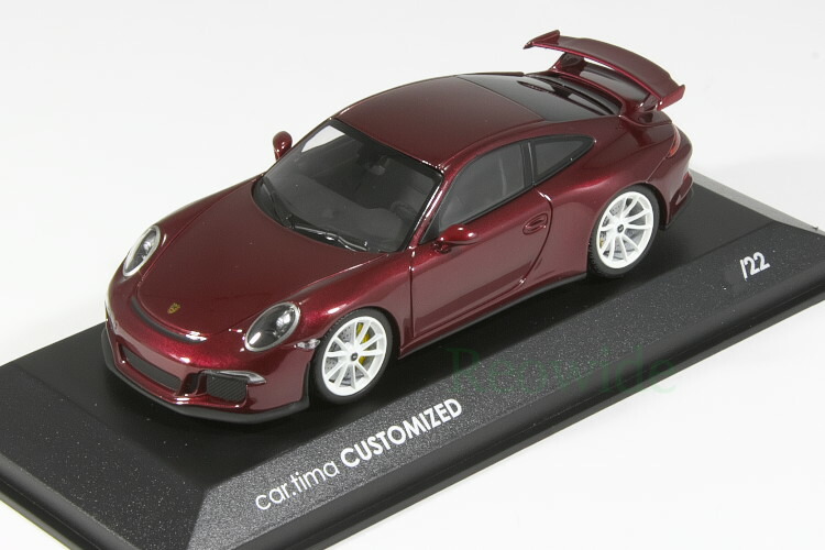 楽天市場】ミニチャンプス 1/43 ポルシェ 911 991 GT3 アリーナレッド