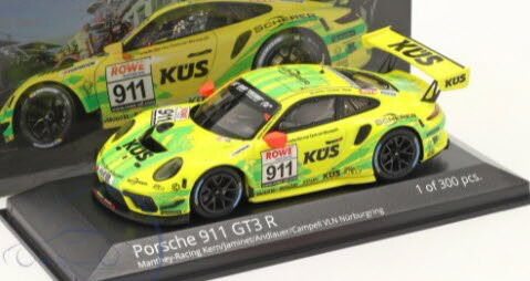 楽天市場】ミニチャンプス 1/43 ポルシェ 911 GT3 R #911 VLN