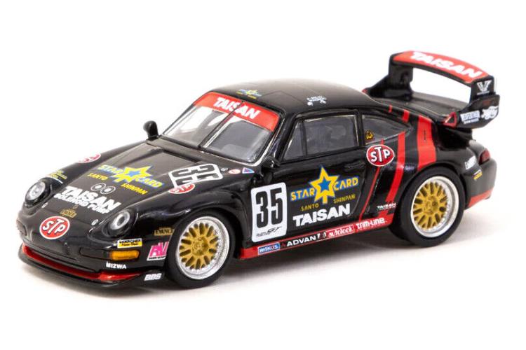 楽天市場】シュコー 1/64 ポルシェ 911 (993) GT2 #35 タイサンスター