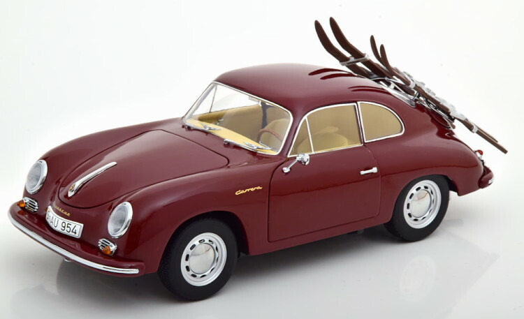 楽天市場】シュコー 1/18 ポルシェ 356 A カレラ クーペ スキー ダーク