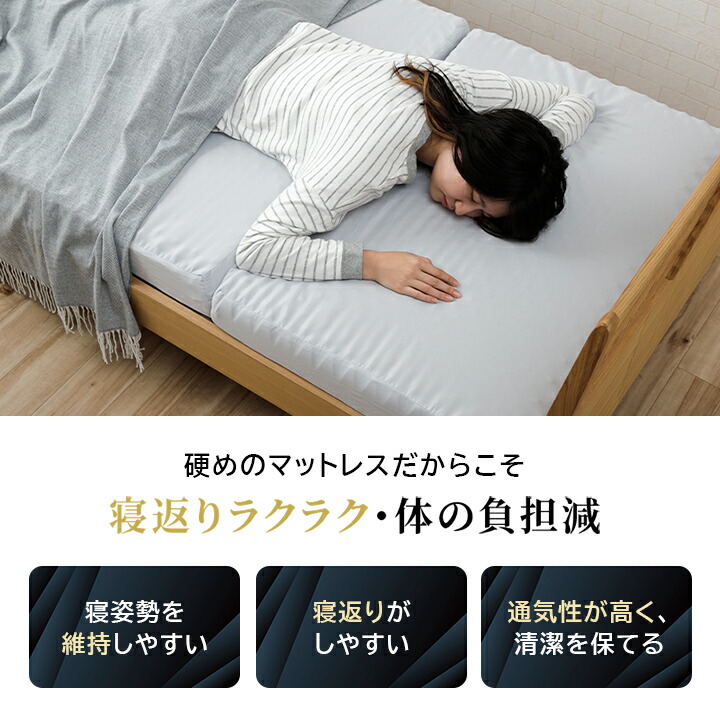 楽天市場】マットレス 折りたたみ 三つ折り マットレス 高反発