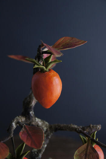 楽天市場】盆栽 老爺柿 #15（造花） : あーかんび（AKANBI）