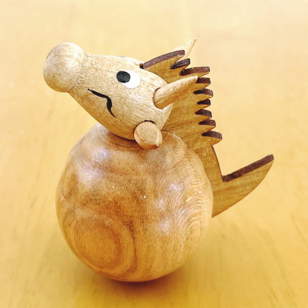 楽天市場】木製の十二支（干支） の 2024 たつ（辰）の起き上がり