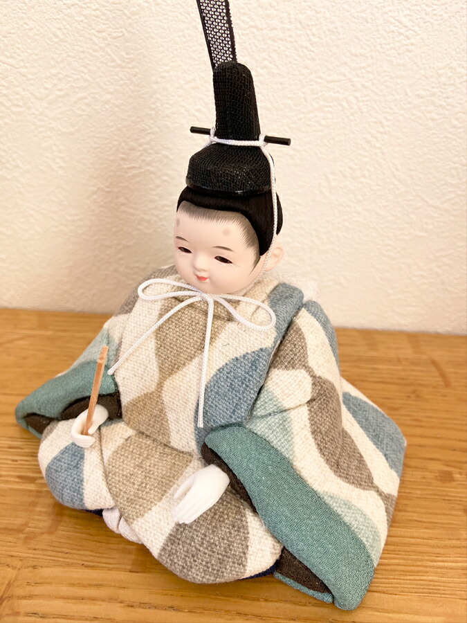 楽天市場】雛人形 木目込飾り kiki style 工房ゆうき作 江戸木目込