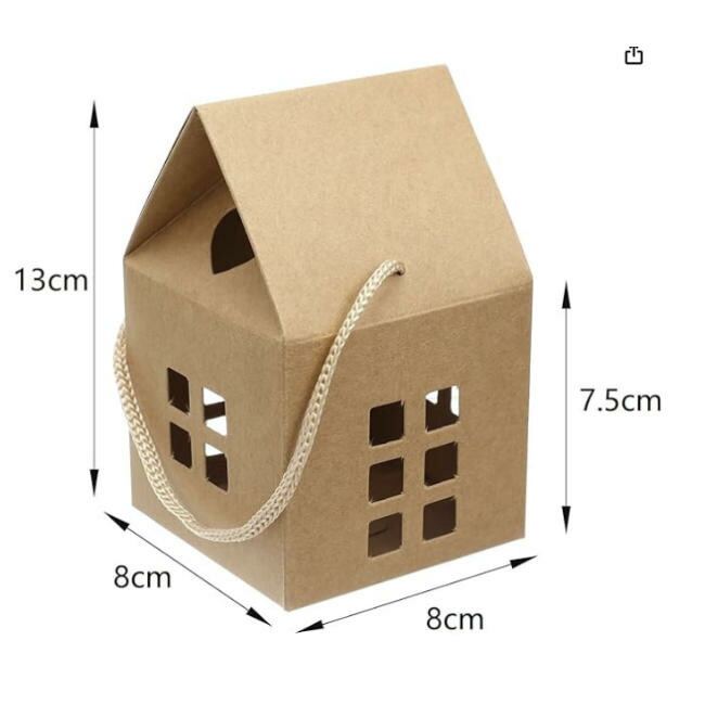 楽天市場】三角屋根の家型ギフトボックスセット【カード無し】 家型