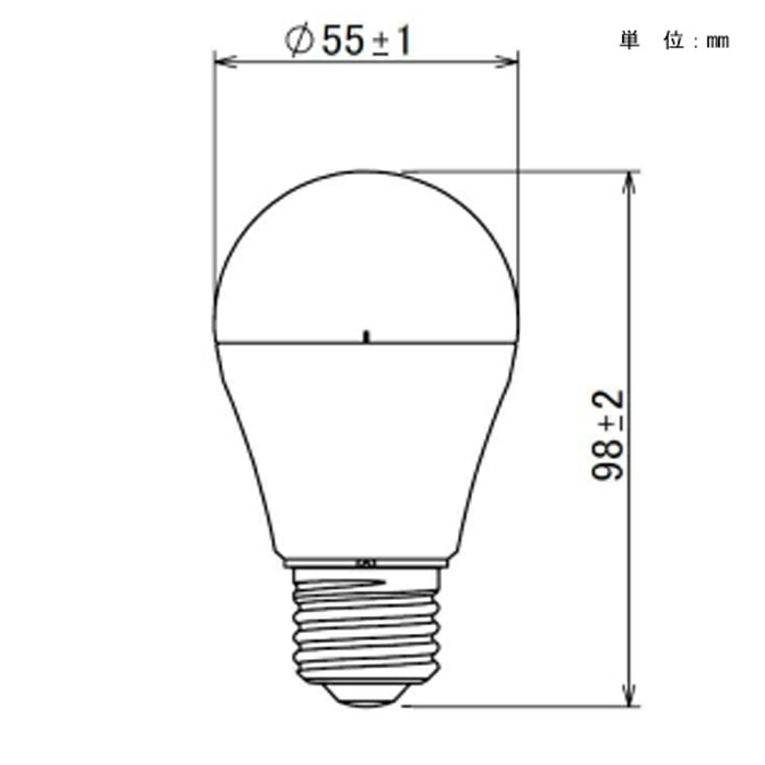 楽天市場】LDA7LHS6A1K パナソニック LED電球 一般電球タイプ 60W形