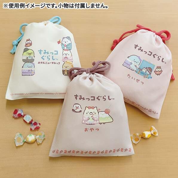 楽天市場】【 Sumikko 新入学 グッズ 】 すみっコぐらし 巾着セット 3