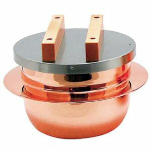 新光金属 新光堂 純銅製 炊飯釜 ごはんはどうだ！ 5合釜 CM-5 (鍋