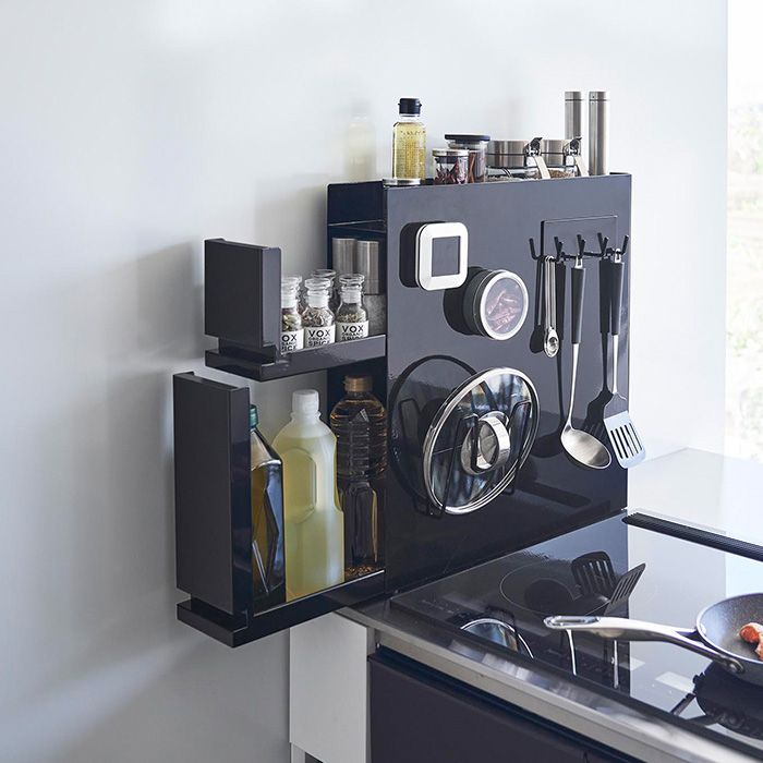 楽天市場】【365日出荷】山崎実業 隠せる調味料ラック 2段 タワー