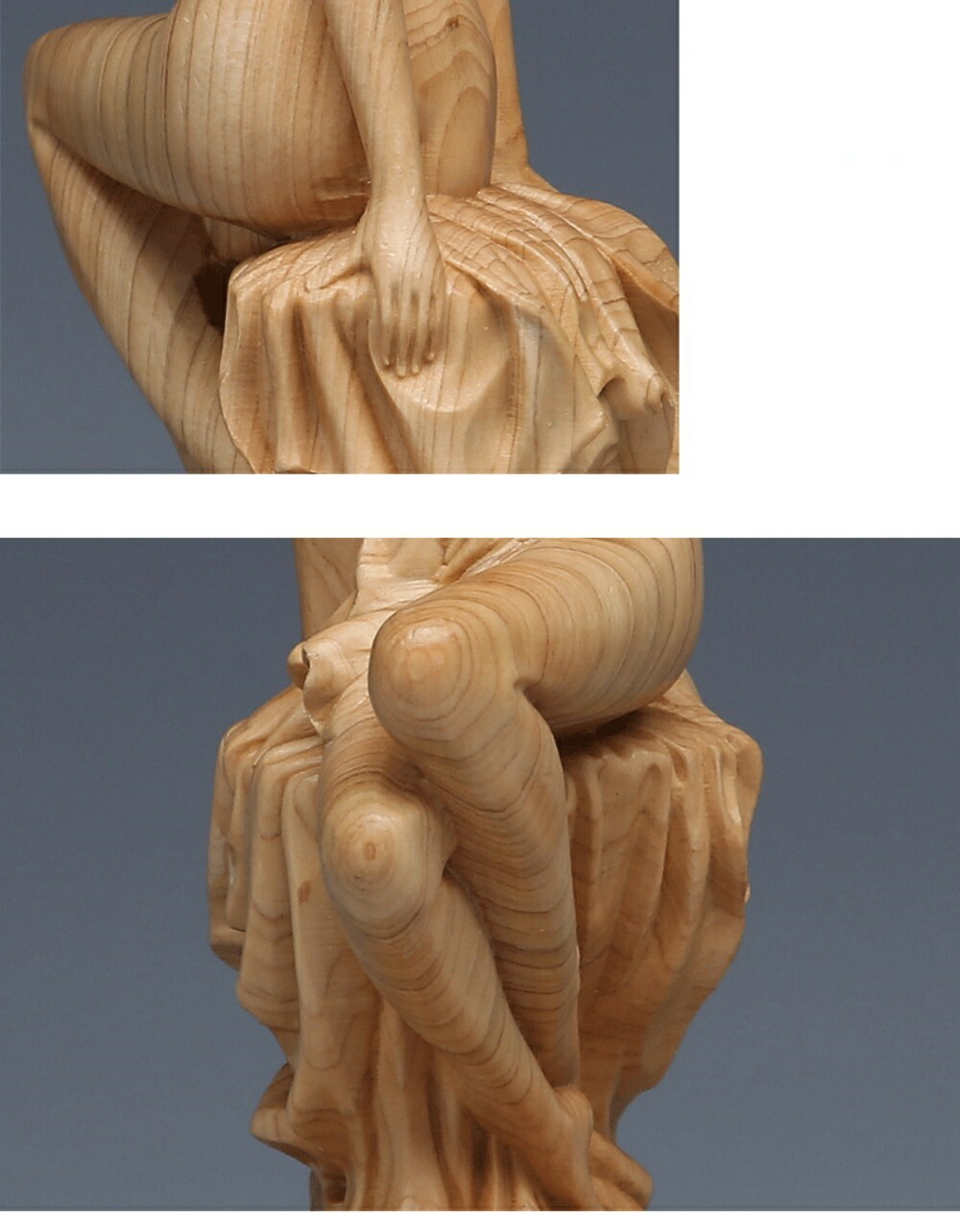 楽天市場】品質保証 【極上の木彫】 ◇美女◇女神◇玄関置物 擺件 一本