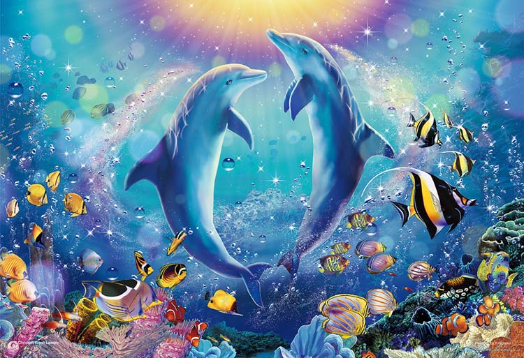 楽天市場】ジグソーパズル パ・ド・ドゥ(ラッセン) 300ピース YAM-03