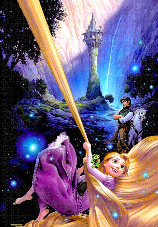 楽天市場】ジグソーパズル Dream Feeling(ラプンツェル) 1000ピース