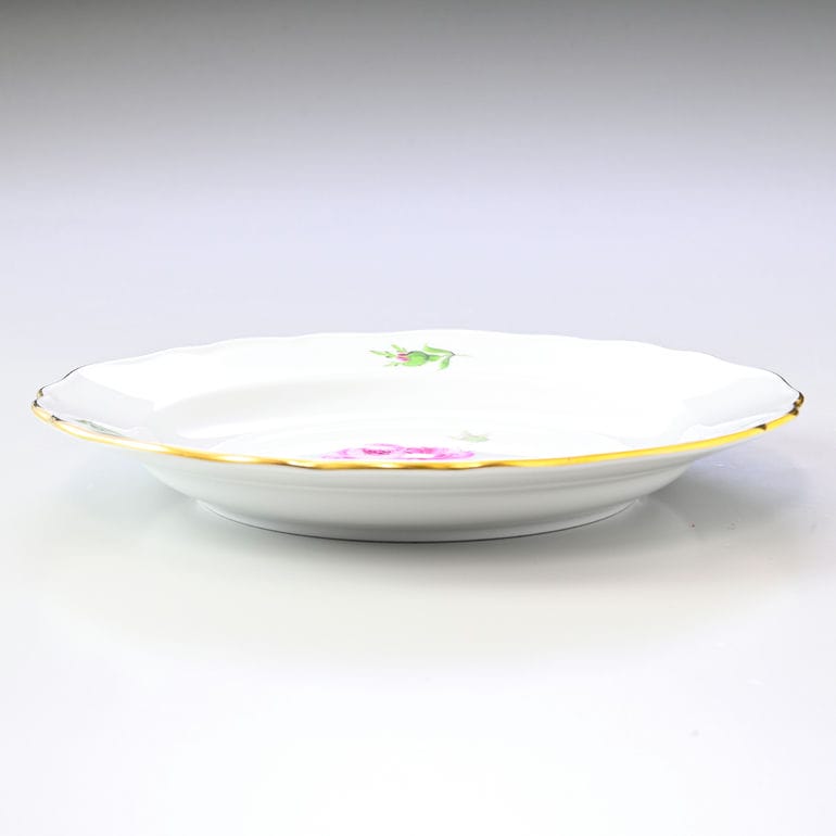 楽天市場】マイセン ピンクローズ ピンクの薔薇 デザートプレート 18cm