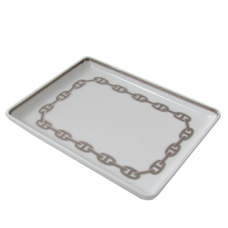 楽天市場】エルメス HERMES シェーヌダンクル プラチナ 004189P 16cm