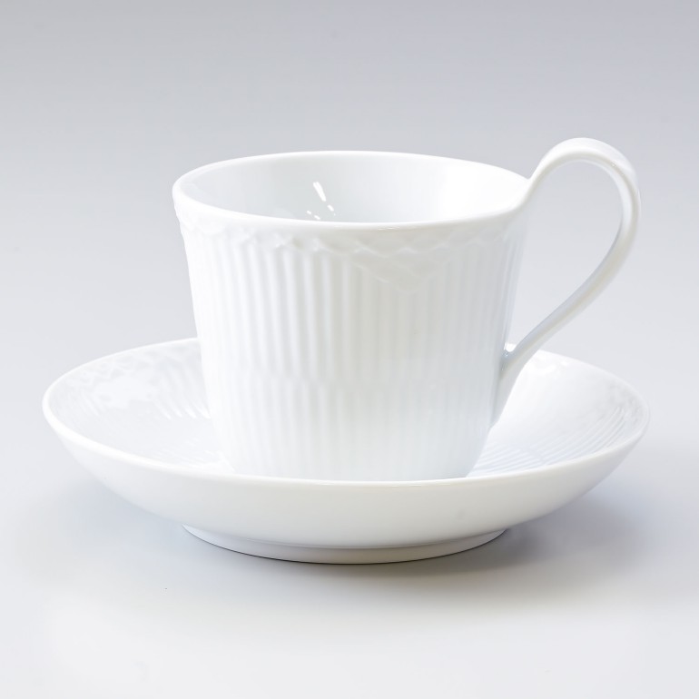 楽天市場】ロイヤルコペンハーゲン ホワイトフルーテッド ハーフレース