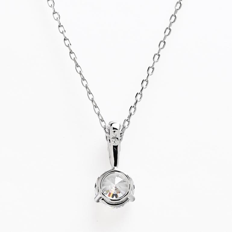楽天市場】スワロフスキー ネックレス レディース ソリティア シルバー