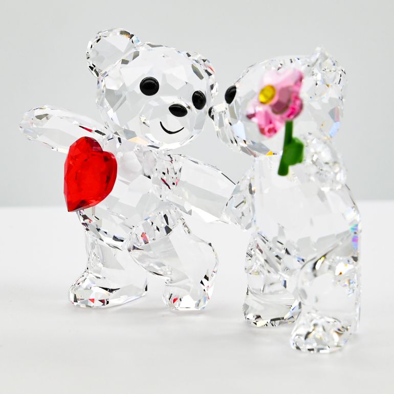 楽天市場】スワロフスキー SWAROVSKI フィギュリン KRISベア HAPPY