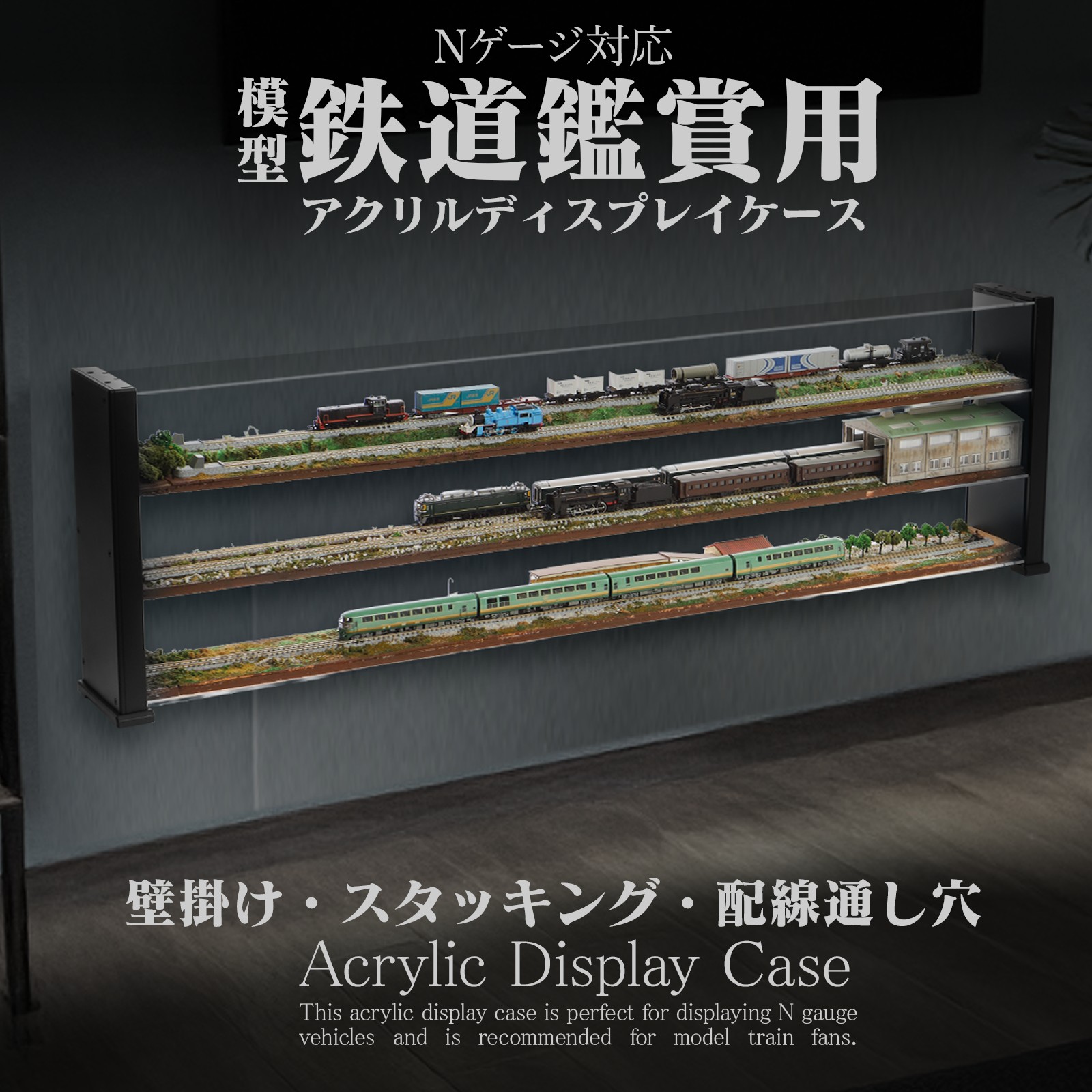 楽天市場】【※仕上げ前まで完成済商品※】 Nゲージ コレクションケース