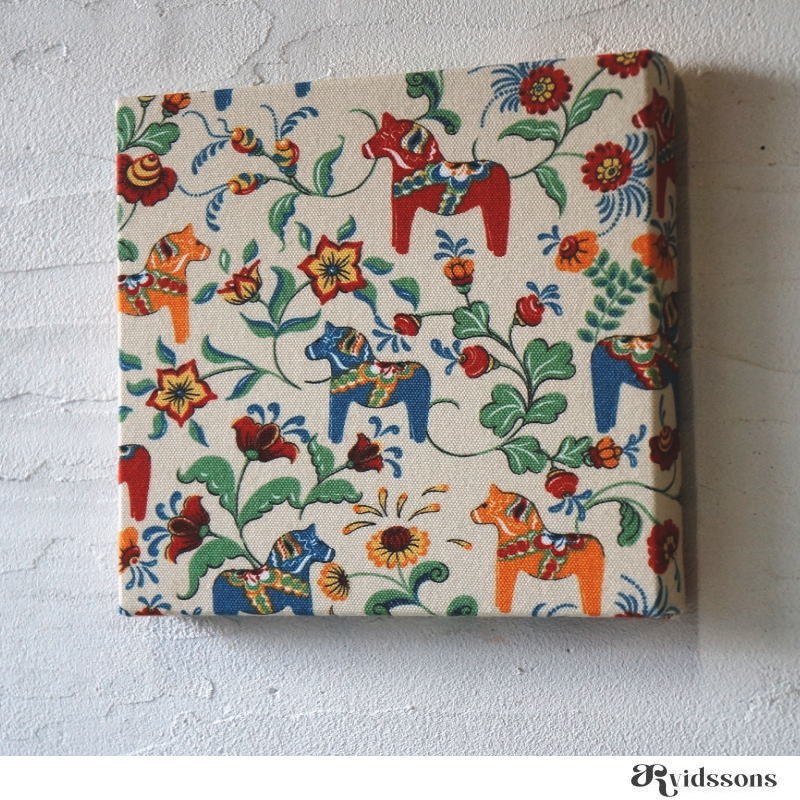 楽天市場】アルビッドソンズテキスタイル Leksand ファブリックパネル