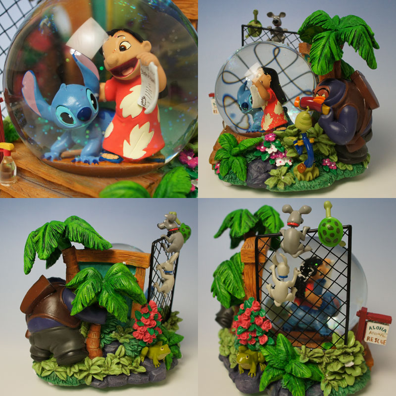 楽天市場】《送料無料》スティッチ スノーグローブ リロ＆スティッチ