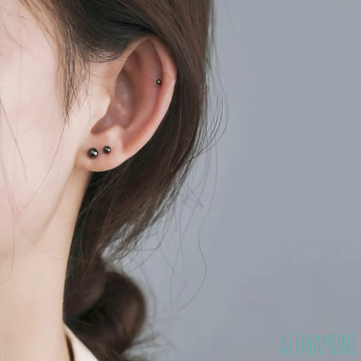 楽天市場】マグネットピアス 磁石 フェイクピアス ノンホールピアス 嘘