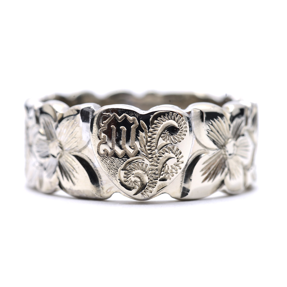 楽天市場】ハワイアンジュエリー リング ONLYONE ハートK14ゴールド