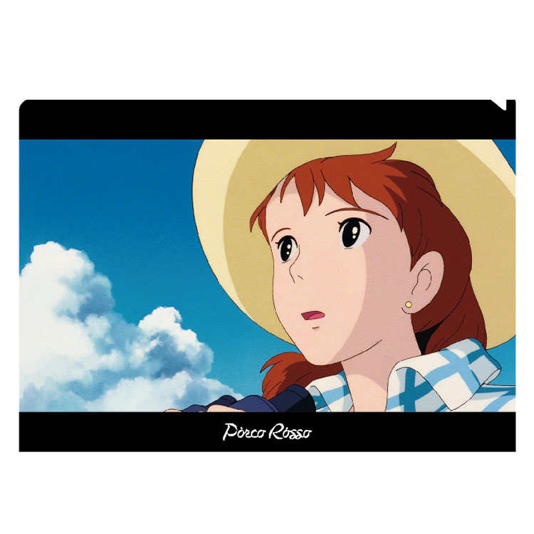 楽天市場】紅の豚 A4クリアファイル フィオ 794754 スタジオジブリ