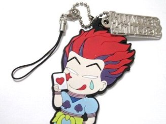 楽天市場】ハンターハンター ヒソカ ラバーストラップ : amax 楽天