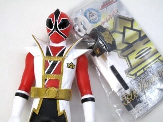 楽天市場】戦隊もの シンケンジャー シンケンレッド ソフビ : amax