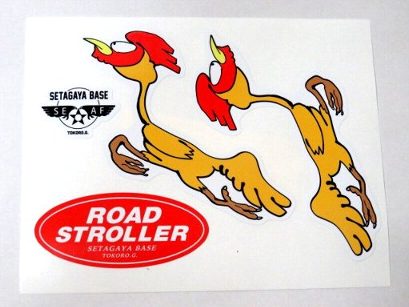 楽天市場】ZAK 世田谷ベース ステッカーセット ロードストローラー