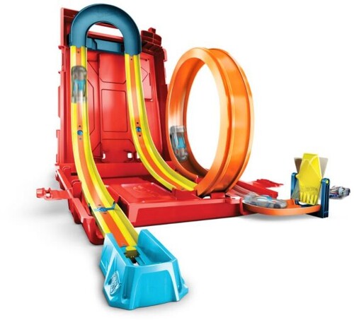 マテル ホットウィール トラックビルダー スタント ボックス HDX78