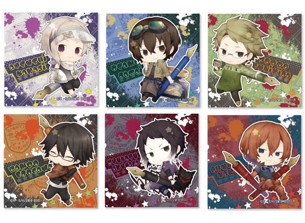 楽天市場】文豪ストレイドッグス トレーディングスクエア缶バッジ