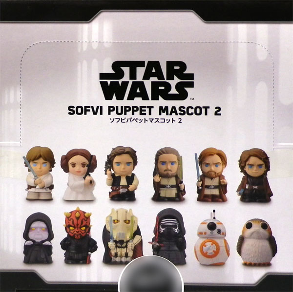 楽天市場】スター・ウォーズ ソフビパペットマスコット2 12個入りBOX