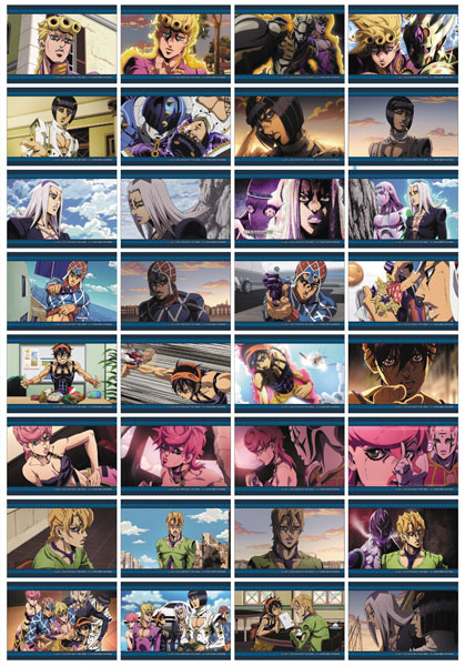 楽天市場】TVアニメ「ジョジョの奇妙な冒険 黄金の風」 ブロマイド