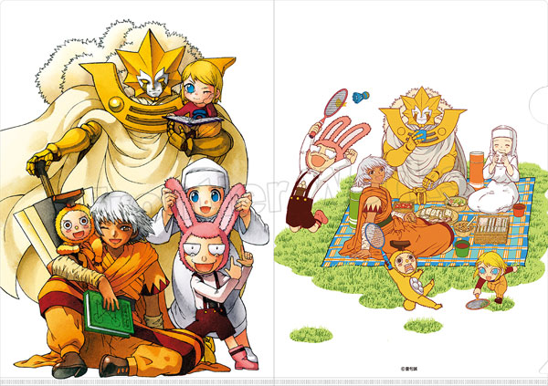 楽天市場】金色のガッシュ！！ クリアファイル エル＆モモン・エリー