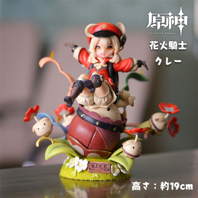 楽天市場】原神 フィギュア 花火騎士 クレー フィギュア 完成体 グッズ