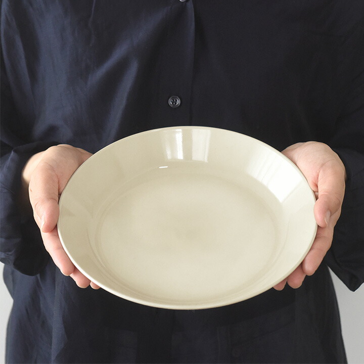 楽天市場】陶器のような樹脂プレート 22cm 電子レンジ＆食洗機対応