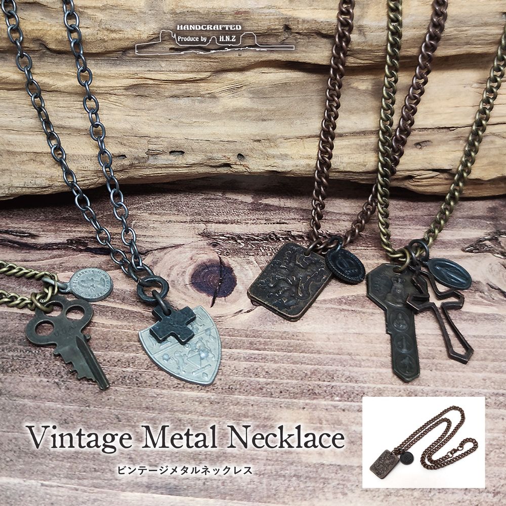 楽天市場】ヴィンテージ ネックレス メンズ ビンテージ ネックレス