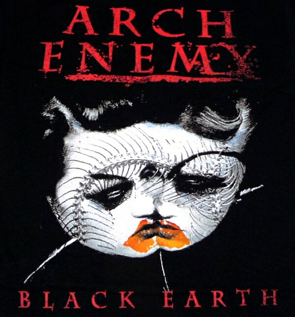 楽天市場】ARCH ENEMY アーチエネミーBlack Earth Original Ring Black