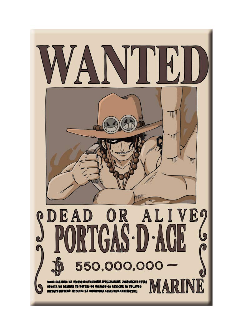 楽天市場】ONE PIECE ワンピース 手配書缶バッジ ポートガス・D