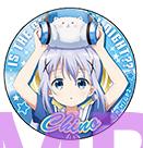 楽天市場】ご注文はうさぎですか 缶バッジ チノの通販