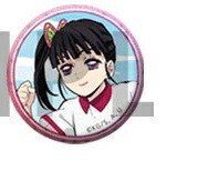 楽天市場】鬼滅の刃カナヲ缶バッチの通販