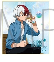 楽天市場】僕のヒーローアカデミア 箔押しミニ色紙コレクション 吹け